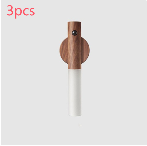 Magnetic Wood Motion Sensor Night Light