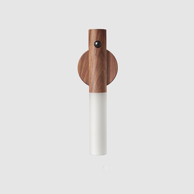 Magnetic Wood Motion Sensor Night Light