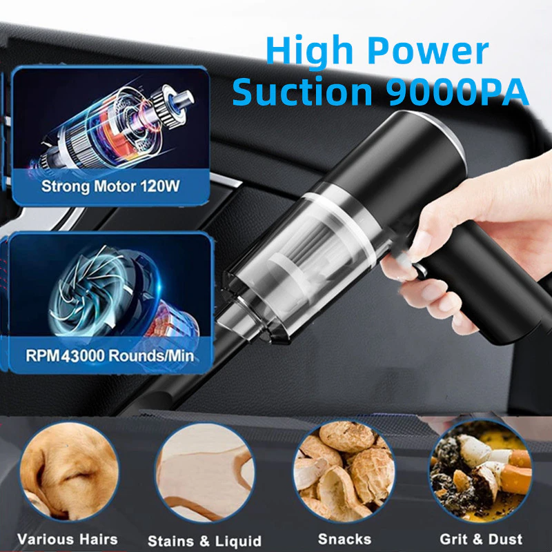 Cordless Handheld Vacuum for Car & Home