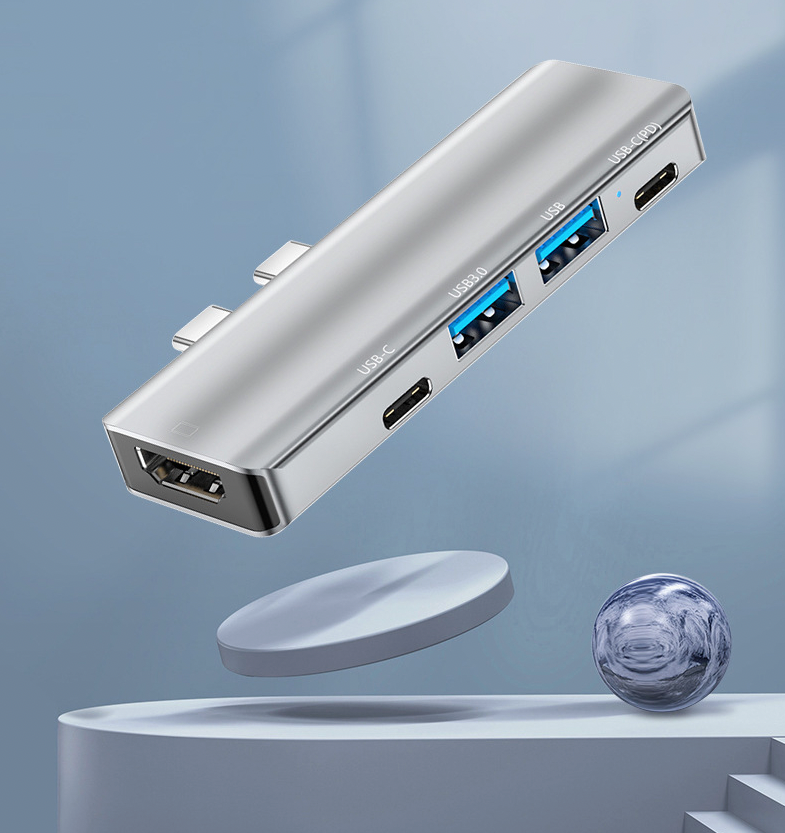 USB-C Hub for MacBook Pro & Air — 4-in-1 to 7-in-1