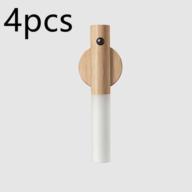 Magnetic Wood Motion Sensor Night Light