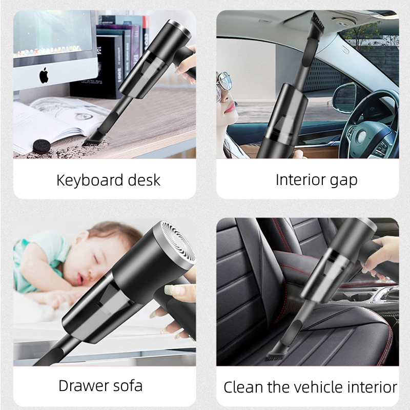 Cordless Handheld Vacuum for Car & Home