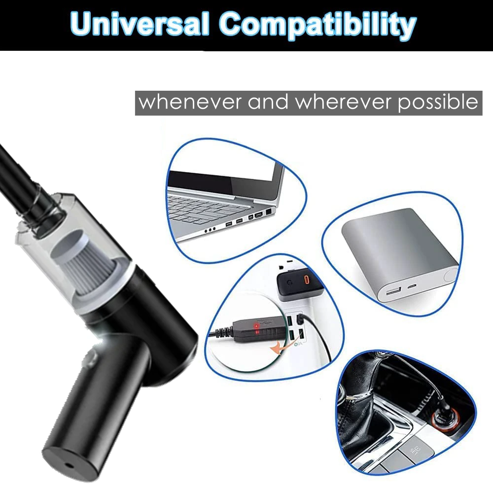 Cordless Handheld Vacuum for Car & Home