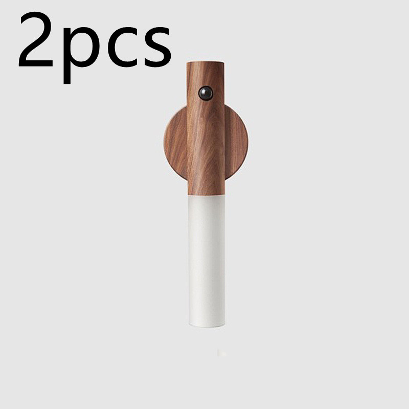 Magnetic Wood Motion Sensor Night Light