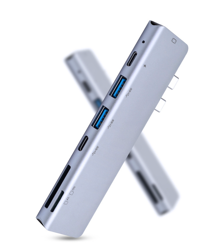 USB-C Hub for MacBook Pro & Air — 4-in-1 to 7-in-1