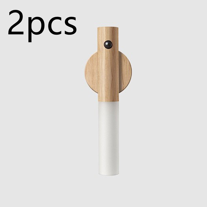 Magnetic Wood Motion Sensor Night Light