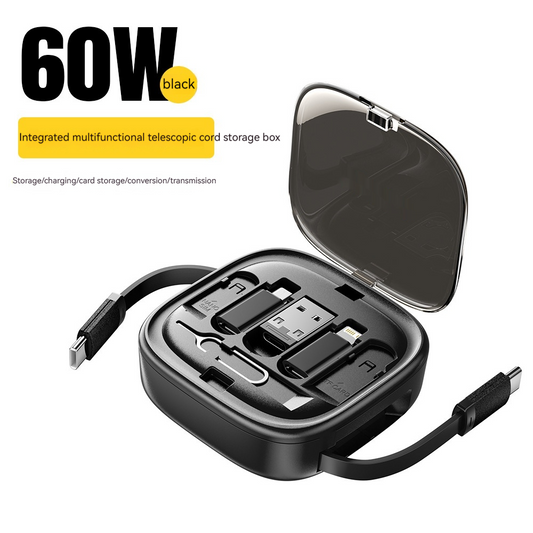 60W Travel Charging Cable Kit