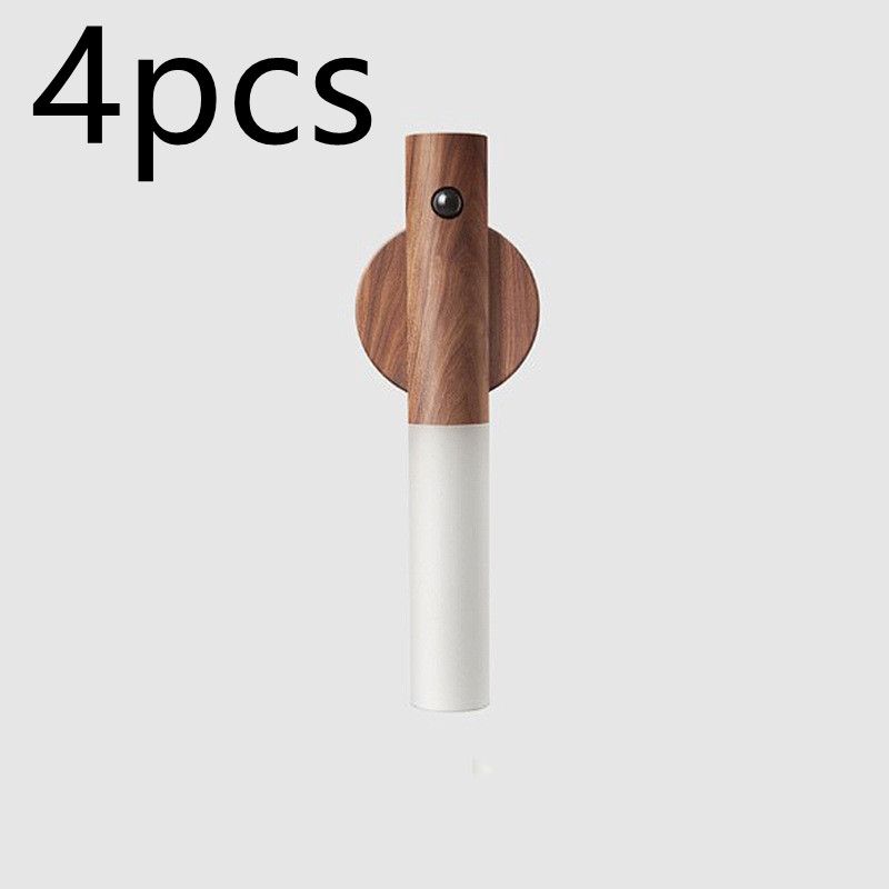 Magnetic Wood Motion Sensor Night Light