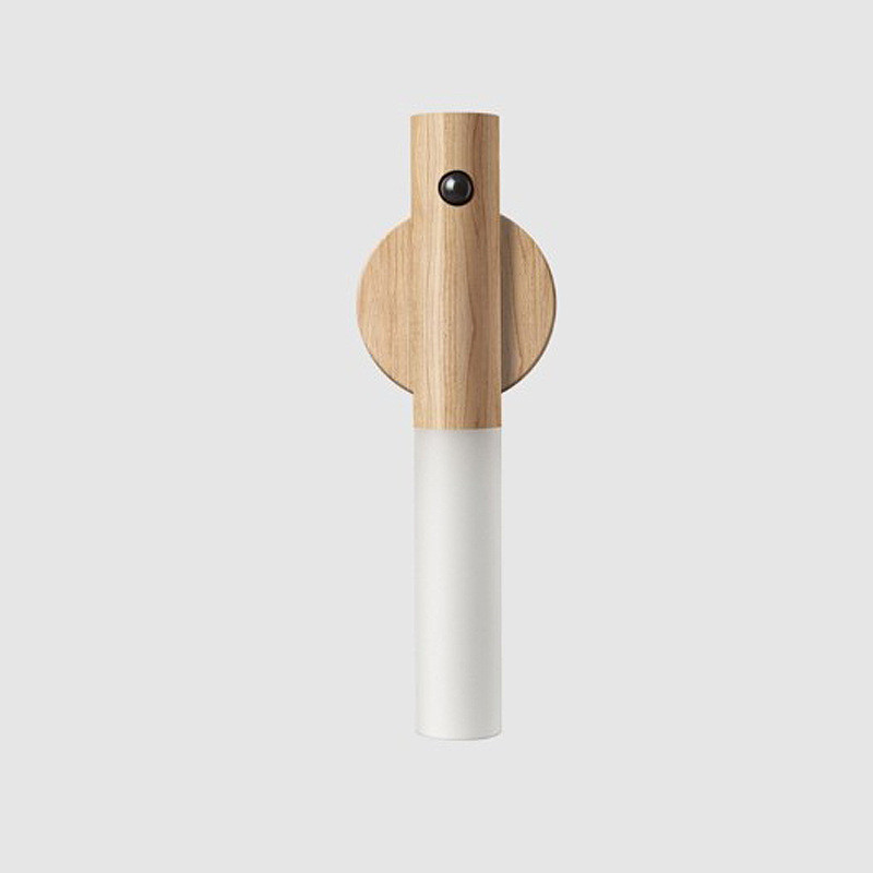 Magnetic Wood Motion Sensor Night Light