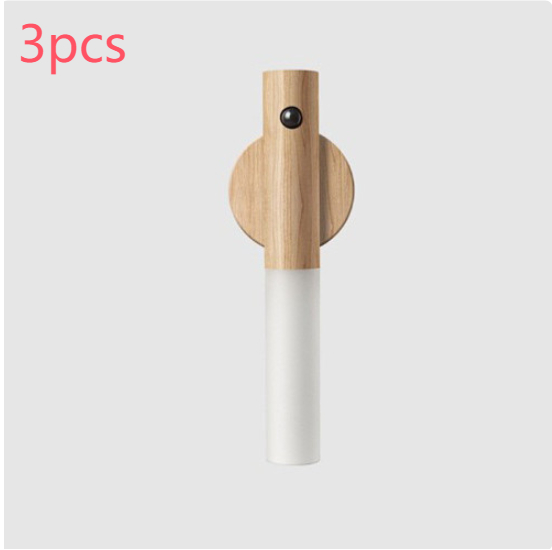 Magnetic Wood Motion Sensor Night Light